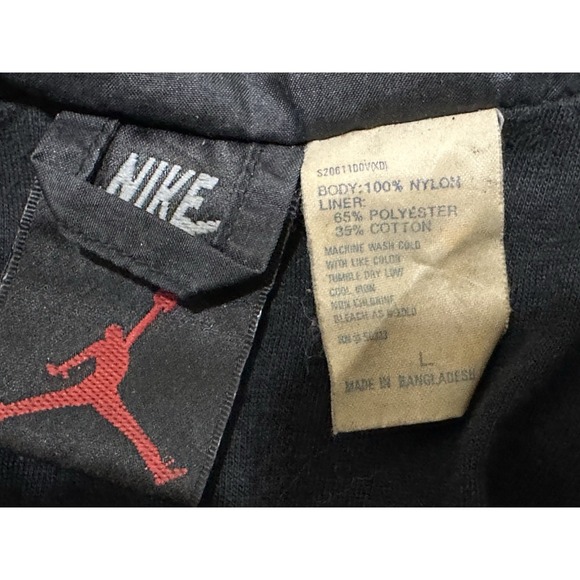 Nike Air Jordan Mens Track Jacket MVP Color Black Size Large - Picture 8 of 15